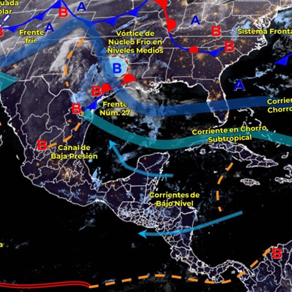 Pronóstico del clima para hoy jueves 3 de febrero en Quintana Roo.