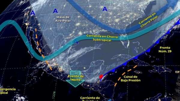 Pronóstico del clima para hoy jueves 14 de febrero en Quintana Roo.