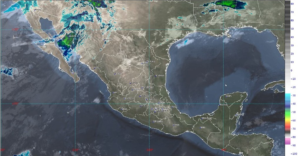 Pronóstico del clima para hoy lunes 21 de febrero en Quintana Roo; cielo medio nublado a nublado, con chubascos en la entidad.