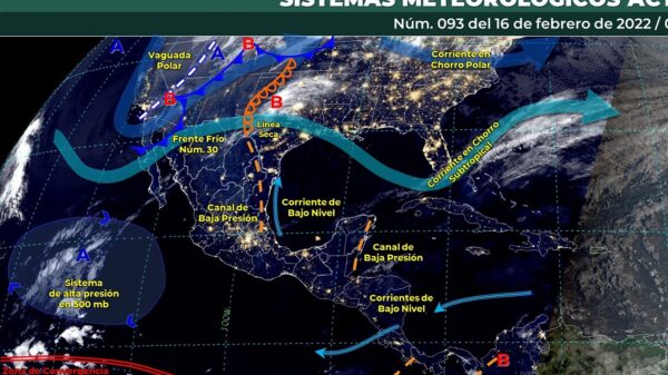 Pronóstico del clima para hoy miércoles 16 de febrero en Quintana Roo.