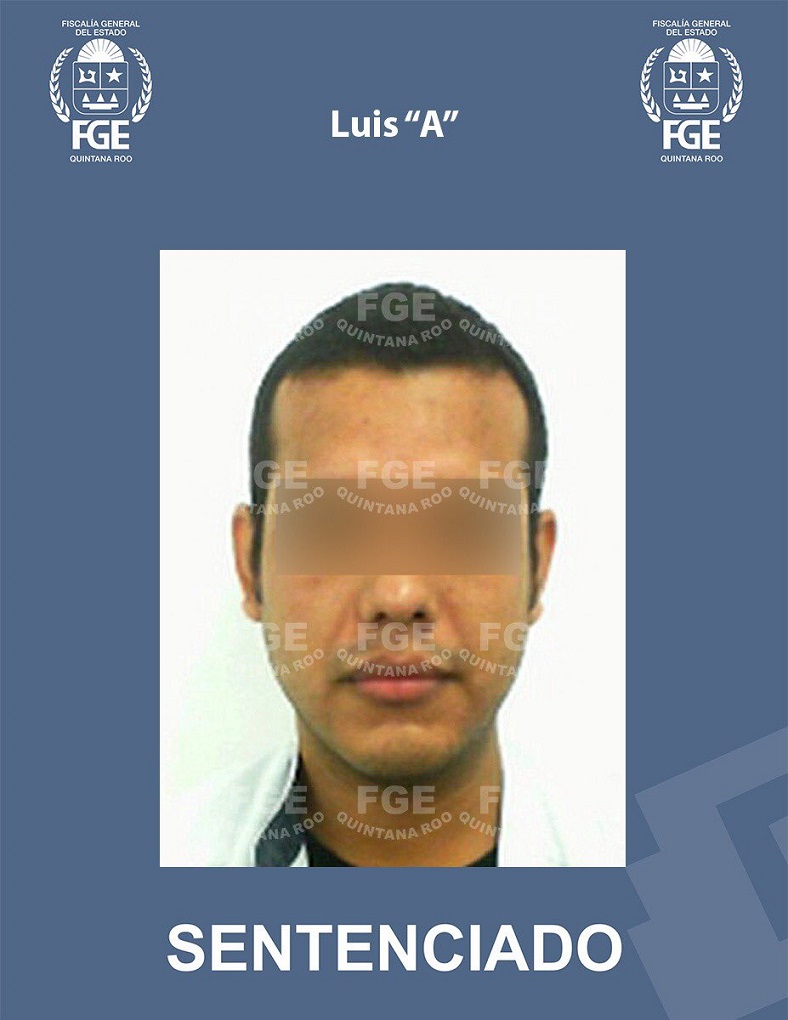 Condenan a sujeto a 25 años por trata de personas en Cancún; a Luis “A” se le siguen dos procesos más por prostitución en agravio de 2 menores.