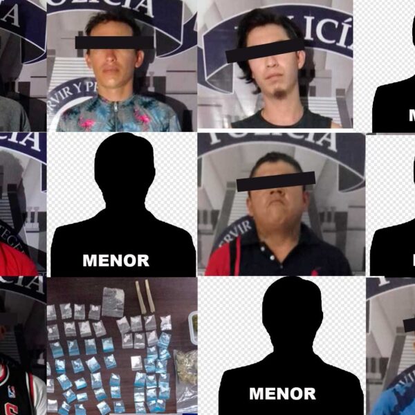 Caen 11 con drogas en un operativo en Isla Mujeres.