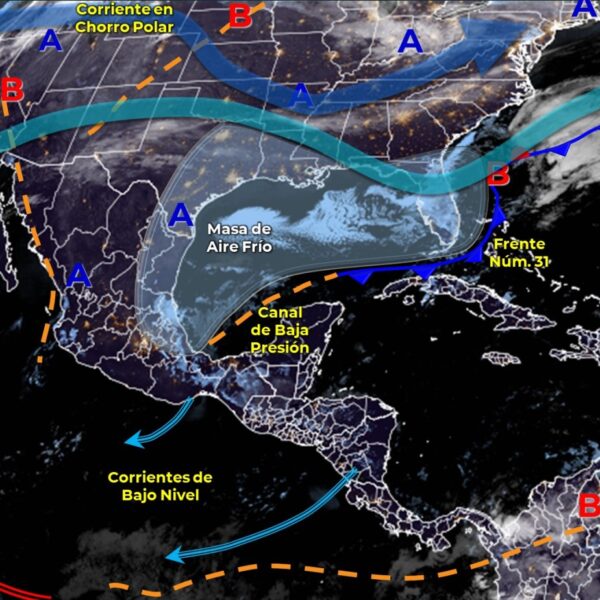 Pronóstico del clima para hoy martes 1 de marzo en Quintana Roo.