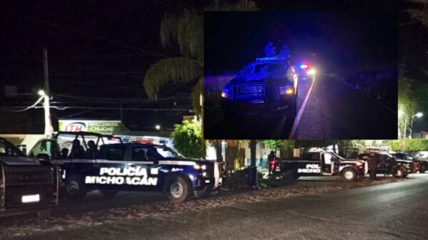 Ataque a policías en Michoacán deja un uniformado muerto