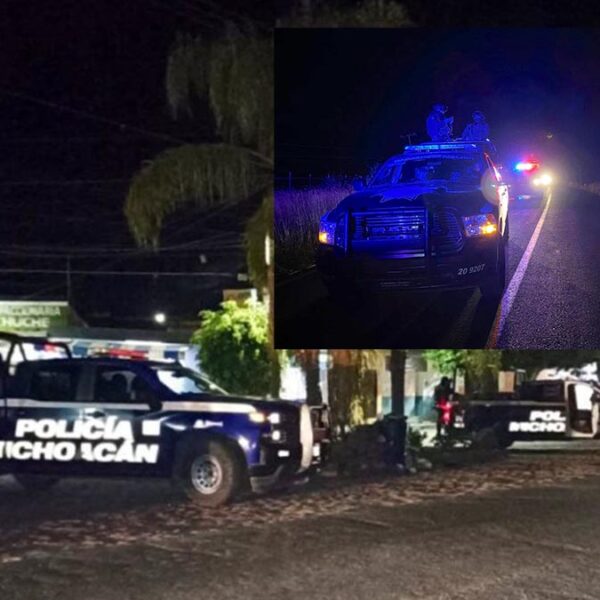 Ataque a policías en Michoacán deja un uniformado muerto