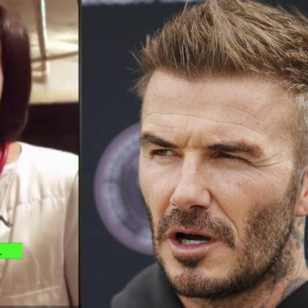 Beckham dona sus redes sociales a doctora ucraniana
