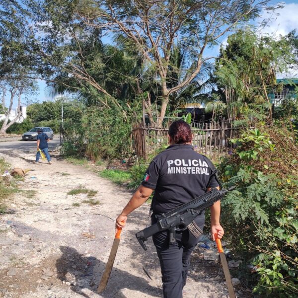 Localizan un cuerpo más, en total son 5, víctimas de célula del CJNG en Cancún