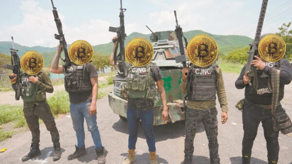 “Lavan” cárteles mexicanos con bitcoins hasta 25 mil mdd al año