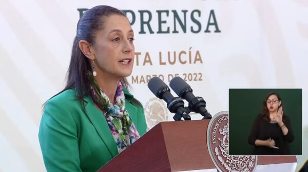 Adelanta Sheinbaum que línea del Mexibús llegará al AIFA