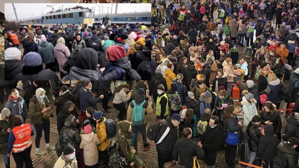 Estalla crisis humanitaria en Varsovia por refugiados de Ucrania