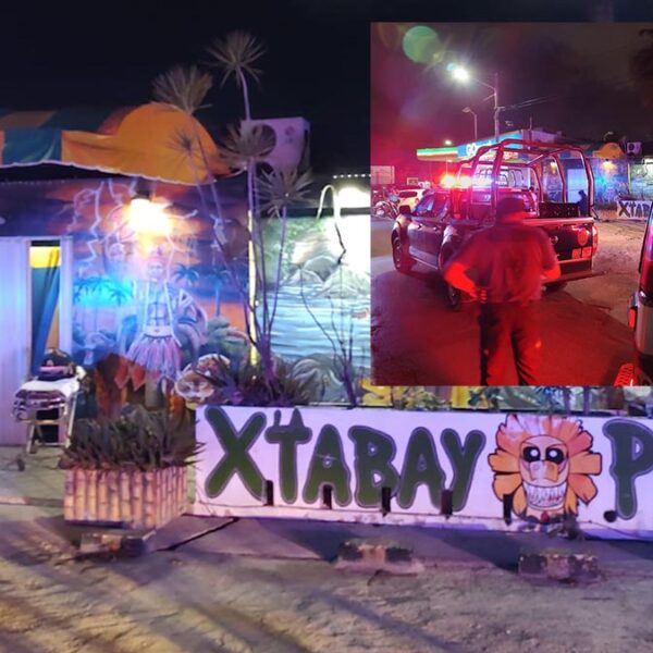 Ejecutan en Cancún a vendedor de flores en bar de la SM 219