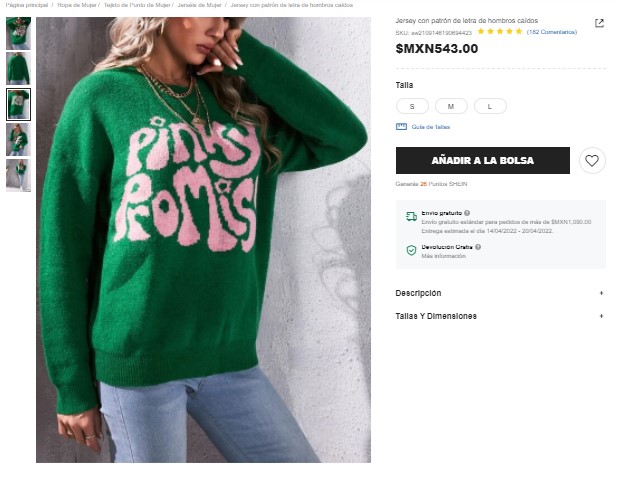 Exhiben a Karla Díaz vendiendo suéter de Shein al doble de precio