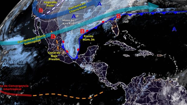 Pronóstico del clima para hoy miércoles 9 de marzo en Quintana Roo.