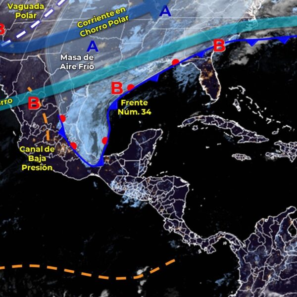 Pronóstico del clima para hoy miércoles 9 de marzo en Quintana Roo.