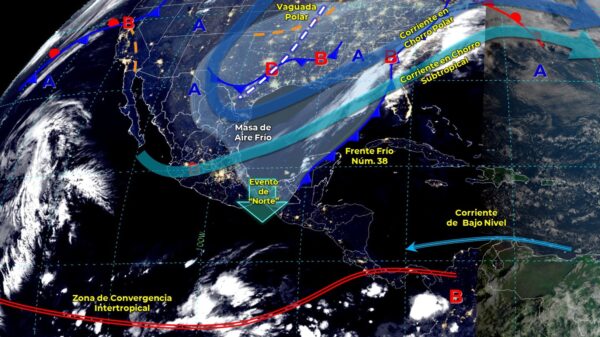 Clima Quintana Roo: Se pronostican lluvias fuertes para hoy jueves.