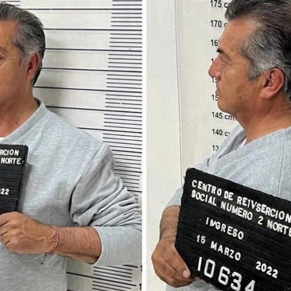 Fichan a "El Bronco", ya está interno en el penal de Apodaca