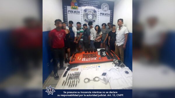Cae grupo armado de narcomenudistas en Playa Del Carmen