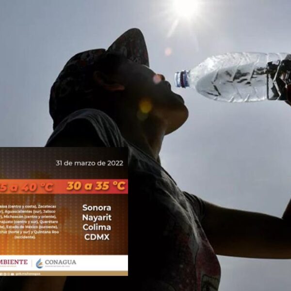 Pronostica Conagua temperaturas de 45 grados en varios estados