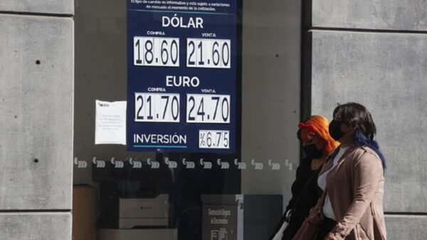 Dólar se cotiza a 19.95 pesos, nivel no visto desde septiembre pasado