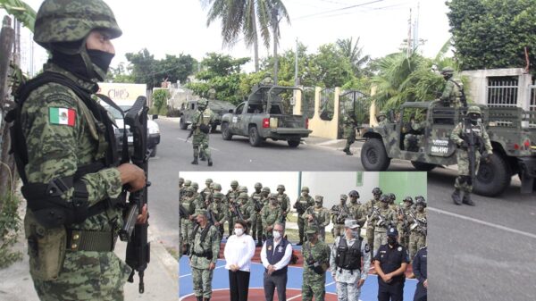 Refuerzan Sedena y GN en Cancún operativos de seguridad