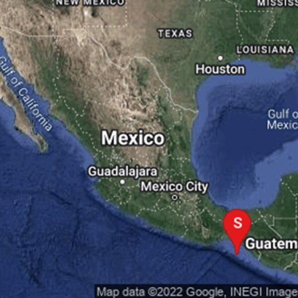 Sismo de 5.4 grados estremece al estado de Chiapas