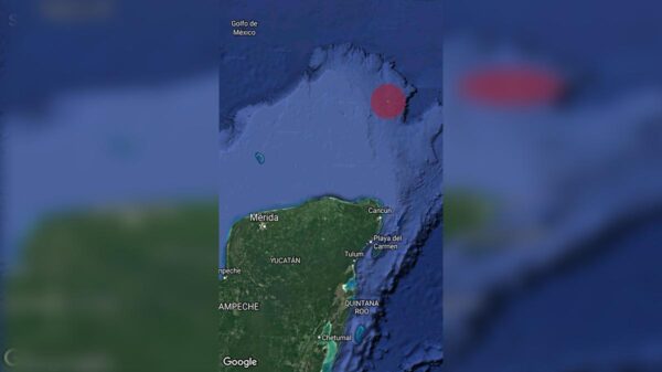 Inusual sismo de 4.6 grados a 252 km de Holbox