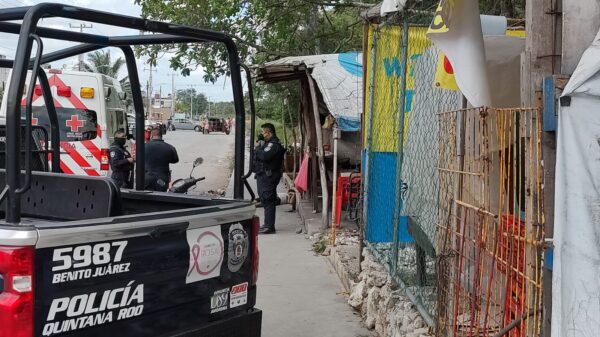 Ejecutan a un sujeto en el fraccionamiento Galaxias del Sol de Cancún (VIDEO).