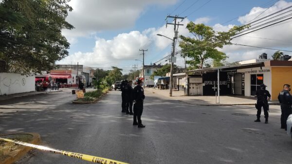 Reportan disparos de armas de fuego en la Supermanzana 510 de Cancún (VIDEO).