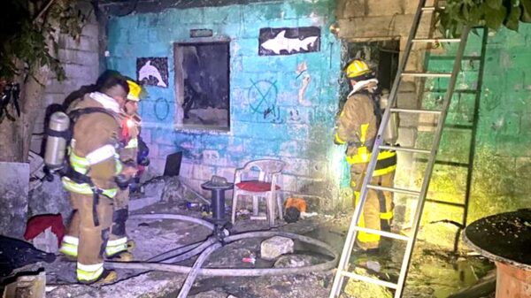 Indigente muere calcinado en una vivienda en Cozumel.