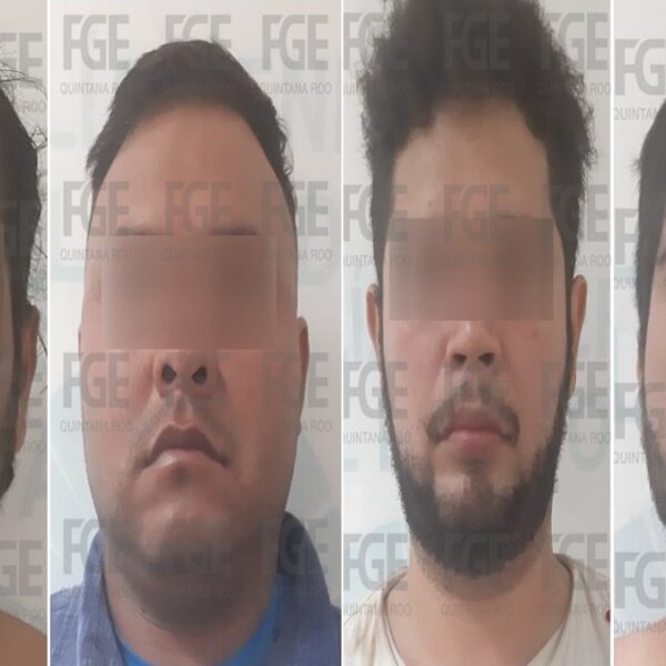 Detienen a narcomenudistas en la zona de playas de Tulum.