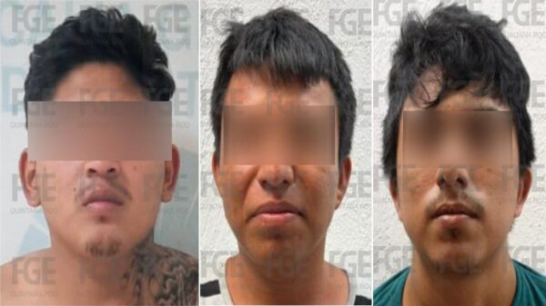 Cumplen orden de aprehensión contra autores de triple homicidio en Playa del Carmen.