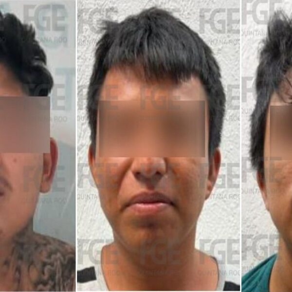 Cumplen orden de aprehensión contra autores de triple homicidio en Playa del Carmen.