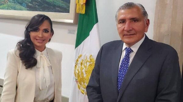 Laura Fernández se reúne con el secretario de Gobernación