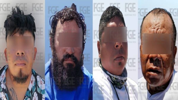 Detienen a nueve tiradores de drogas en Isla Blanca.