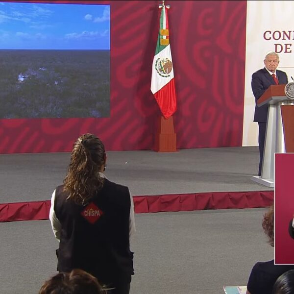 Niega AMLO suspensión de obras en el tramo 5 del Tren Maya