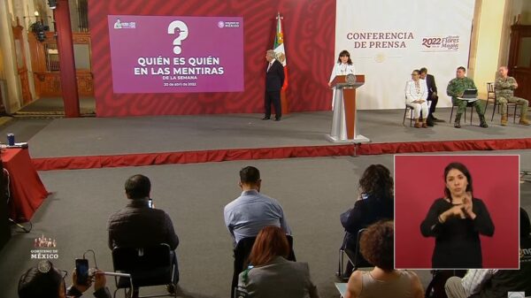 La actual, “una época de mentiras”: AMLO