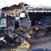 Impactante accidente de autobús sobre el boulevard Colosio en Cancún