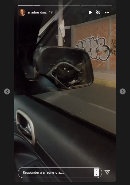 Ariadne Díaz y Marcus Ornellas son víctimas de la delincuencia en pleno aniversario