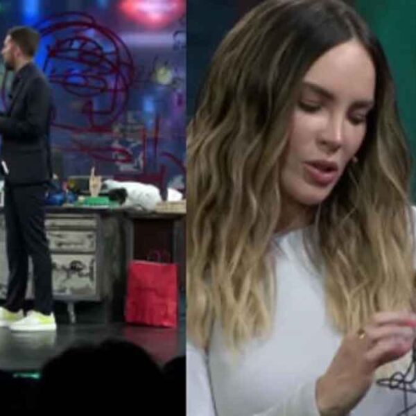Belinda electrocutó a conductor español durante programa en vivo