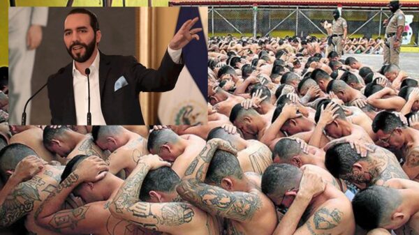 Amenaza Bukele con "dejar sin comida" a pandilleros presos