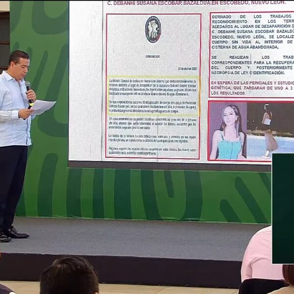 Padre de Debanhi Escobar confirma la muerte de su hija