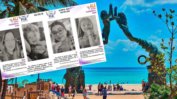 Desaparece familia completa en Playa del Carmen