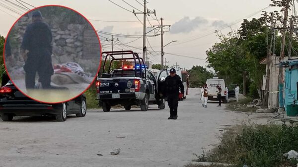Hallan dos ejecutados y encobijados en camino de la Región 206 de Cancún.