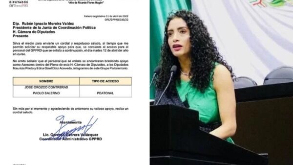 Edna Díaz: “yo no invité a Salerno, ni lo conozco”