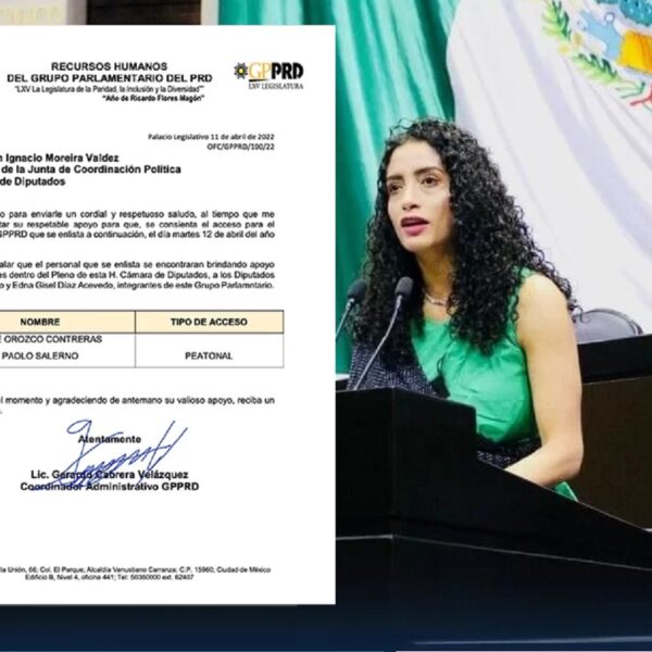 Edna Díaz: “yo no invité a Salerno, ni lo conozco”