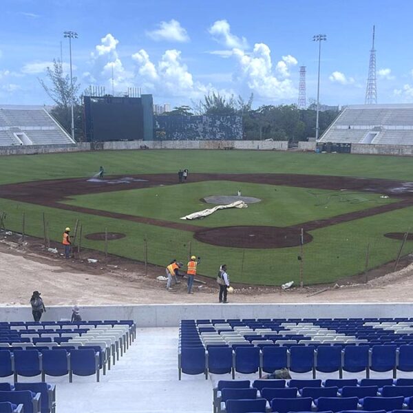 Incumplen entrega del "Estadio Beto Ávila", posponen reinauguración