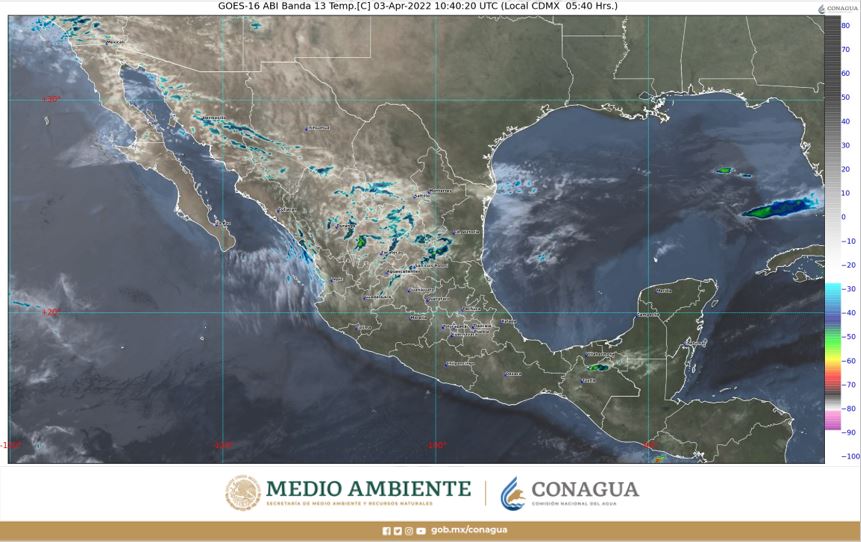 Pronóstico del clima para hoy domingo 3 de abril en Quintana Roo; sin probabilidad de lluvias y se espera una ola de calor en la región.