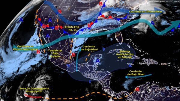 Pronóstico del clima para hoy miércoles 6 de abril en Quintana Roo.