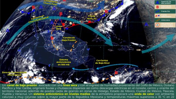 Pronóstico del clima para hoy viernes 15 de abril en Quintana Roo.