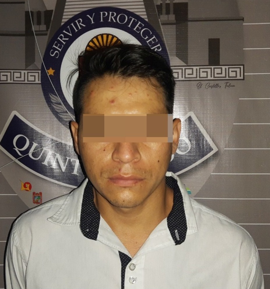 Detenido en Playa el Carmen por robar ropa de marca; Cristian “N” "olvidó" pasar por la caja de un negocio en la colonia Centro,